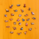 Puzzle de lemn - Lepuraș de Paște 4