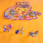 Pisică – Puzzle de lemn 6