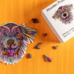Puzzle de lemn - Câine 1