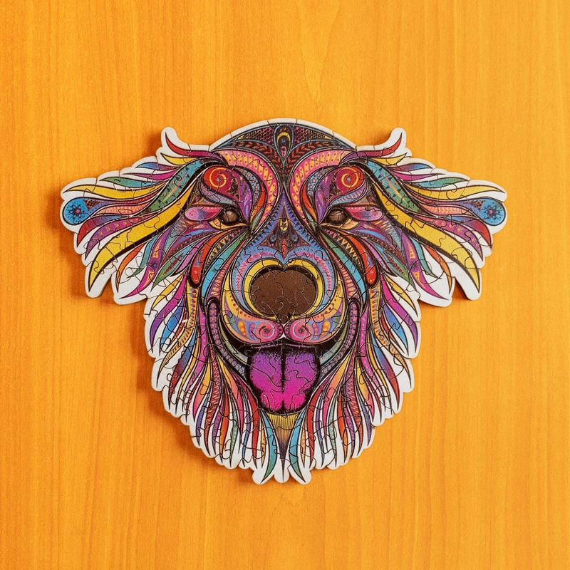 Puzzle de lemn - Câine 2