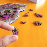 Puzzle de lemn - Câine 4