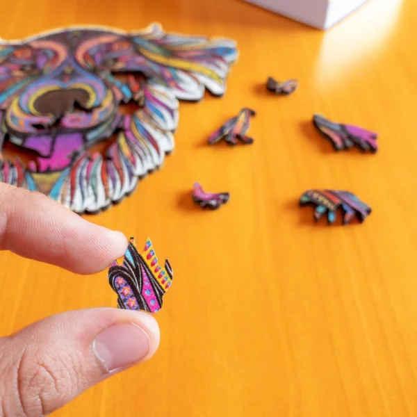 Puzzle de lemn - Câine 4