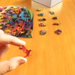 Puzzle de lemn - Colorat câine 5
