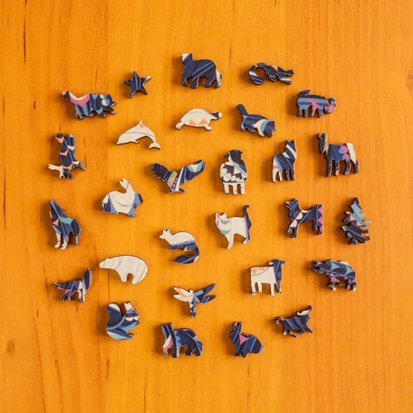 Puzzle de lemn - Delfin 4
