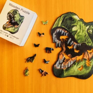 Puzzle de lemn - Dinozaur 1