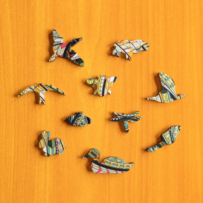 Puzzle de lemn - Dragon 3 Puzzle de lemn - Dragon 3