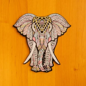 Puzzle de lemn - Elefant 2