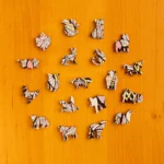Puzzle de lemn - Elefant 4
