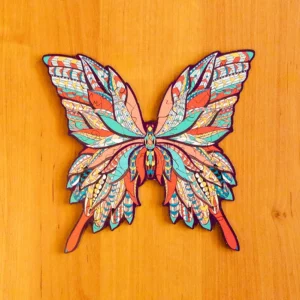 Puzzle de lemn - Fluture 2
