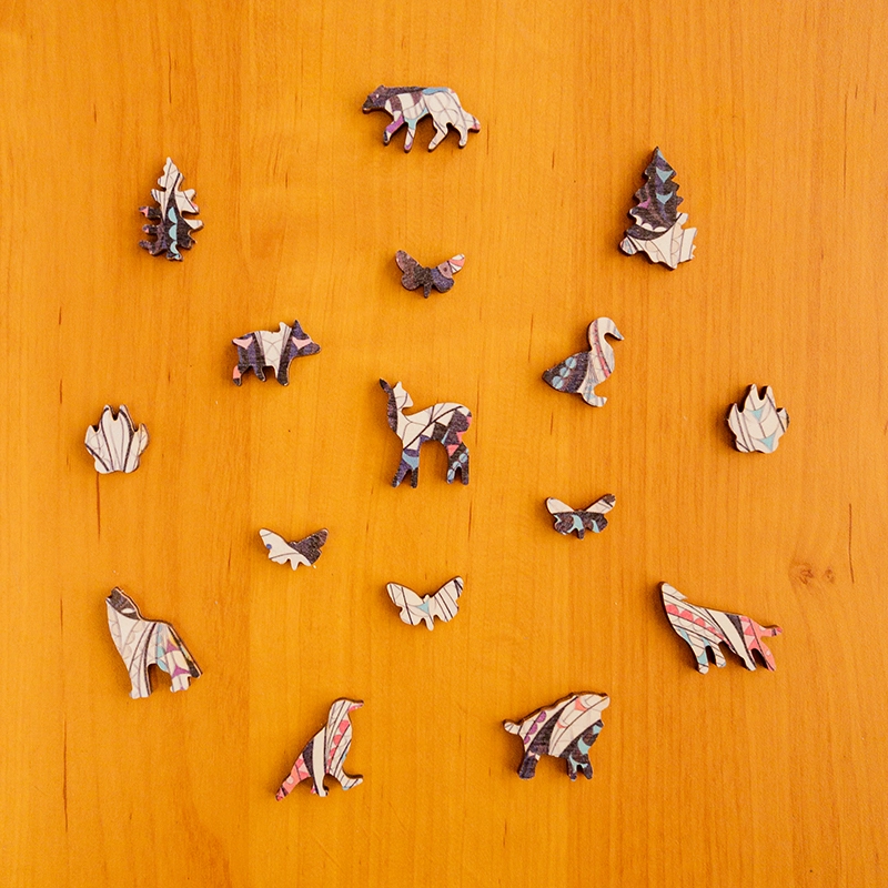 Puzzle de lemn - Husky 4 Puzzle de lemn - Husky 4