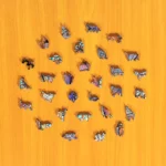 Puzzle de lemn - Iepuraș 4