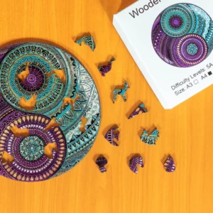 Puzzle de lemn - Mandala 1