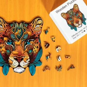 Puzzle de lemn - Panteră 1
