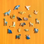 Puzzle de lemn - Planeta Pământ 4