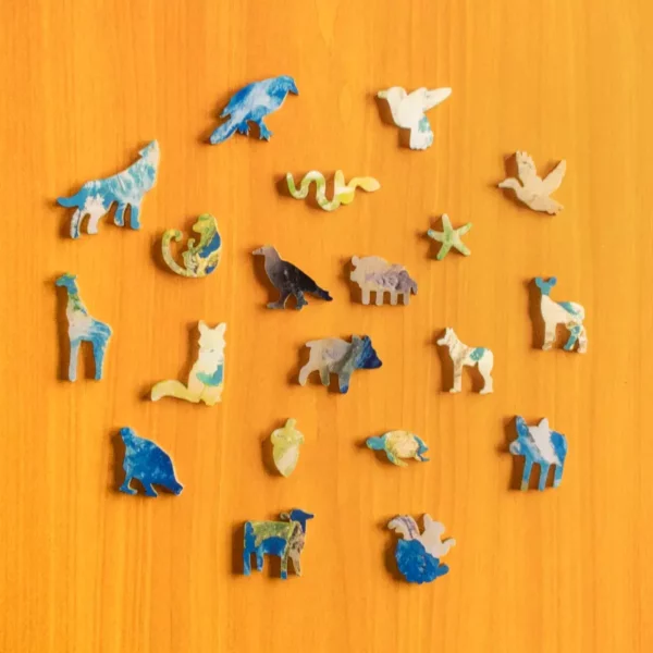 Puzzle de lemn - Planeta Pământ 4
