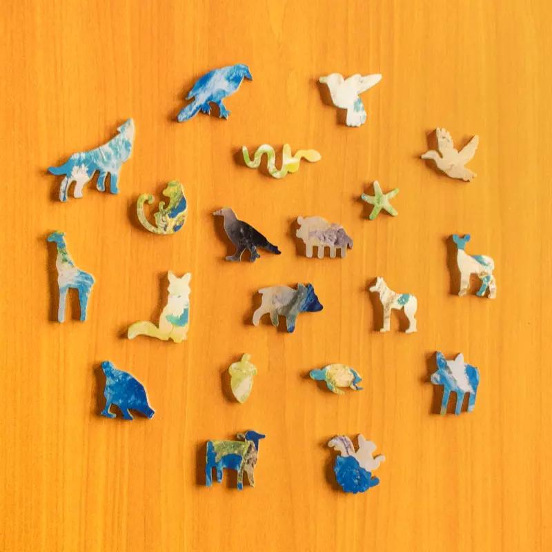 Puzzle de lemn - Planeta Pământ 4 Puzzle de lemn - Planeta Pământ 4