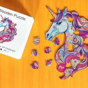 Puzzle de lemn - Unicorn 1