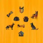 Ciobănesc german legendar - Puzzle din lemn 3
