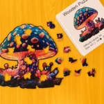 Ciupercă fermecată - Puzzle din lemn 1