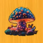 Ciupercă fermecată - Puzzle din lemn 2