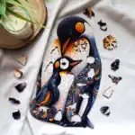 Familie de pinguini care se îmbrățișează - Puzzle din lemn 5