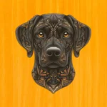 Labrador loial - Puzzle din lemn 2