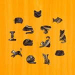 Pisică maiestuoasă - Puzzle din lemn 3
