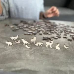 Puzzle de lemn - Husky 8